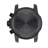 Buy Shop Tissot Supersport Chrono Black Dial Beige Nylon Strap Watch For Men - T125.617.37.051.01 USA Online