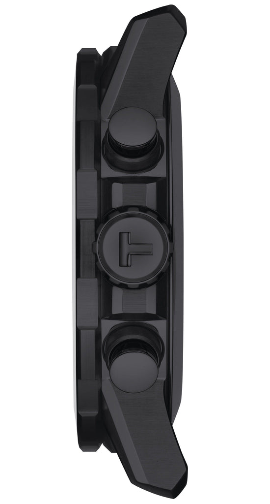 Buy Shop Tissot Supersport Chrono Black Dial Beige Nylon Strap Watch For Men - T125.617.37.051.01 USA Online