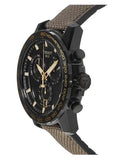 Buy Shop Tissot Supersport Chrono Black Dial Beige Nylon Strap Watch For Men - T125.617.37.051.01 USA Online
