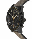 Buy Shop Tissot Supersport Chrono Black Dial Beige Nylon Strap Watch For Men - T125.617.37.051.01 USA Online