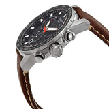 Buy Shop Tissot Supersport Chrono Black Dial Brown Leather Strap Watch for Men - T125.617.16.051.01 USA Online