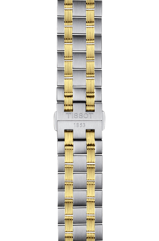 Buy Shop Tissot T Classic Automatics III White Dial Two Tone Steel Strap Watch For Men - T065.430.22.031.00 USA Online