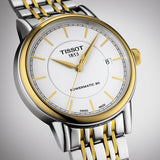 Buy Shop Tissot T Classic Carson Automatic White Dial Two Tone Steel Strap Watch for Men - T085.407.22.011.00 USA Online