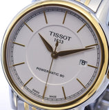 Buy Shop Tissot T Classic Carson Automatic White Dial Two Tone Steel Strap Watch for Men - T085.407.22.011.00 USA Online