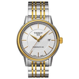 Buy Shop Tissot T Classic Carson Automatic White Dial Two Tone Steel Strap Watch for Men - T085.407.22.011.00 USA Online