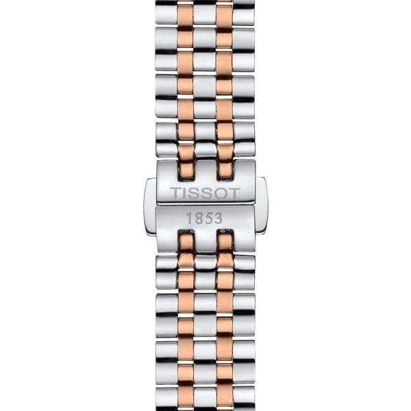 Buy Shop Tissot T Classic Carson Premium 30 White Dial Two Tone Steel Strap Watch for Women - T122.207.22.033.00 USA Online