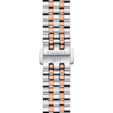 Buy Shop Tissot T Classic Carson Premium 30 White Dial Two Tone Steel Strap Watch for Women - T122.207.22.033.00 USA Online