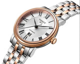 Buy Shop Tissot T Classic Carson Premium 30 White Dial Two Tone Steel Strap Watch for Women - T122.207.22.033.00 USA Online