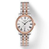 Buy Shop Tissot T Classic Carson Premium 30 White Dial Two Tone Steel Strap Watch for Women - T122.207.22.033.00 USA Online
