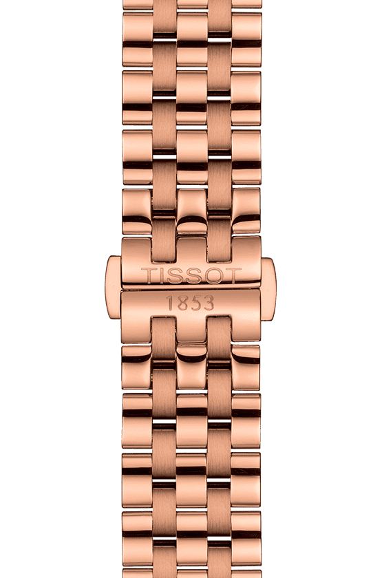 Buy Shop Tissot T Classic Carson Premium Automatic White Dial Rose Gold Steel Strap Watch for Men - T122.407.33.031.00 USA Online