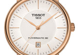 Buy Shop Tissot T Classic Carson Premium Automatic White Dial Rose Gold Steel Strap Watch for Men - T122.407.33.031.00 USA Online