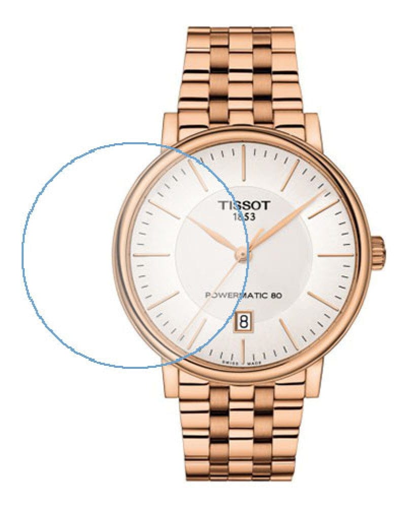Buy Shop Tissot T Classic Carson Premium Automatic White Dial Rose Gold Steel Strap Watch for Men - T122.407.33.031.00 USA Online