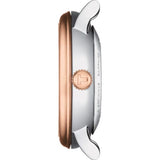 Buy Shop Tissot T Classic Carson Premium Diamonds White Dial Two Tone Steel Strap Watch for Women - T122.207.22.036.00 USA Online