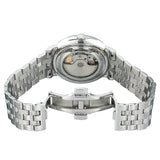 Buy Shop Tissot T Classic Carson Premium Powermatic 80 Black Dial Silver Steel Strap Watch For Men - T122.407.11.051.00 USA Online