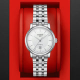 Buy Shop Tissot T Classic Carson Premium Silver Dial Silver Steel Strap Watch for Women - T122.207.11.031.00 USA Online