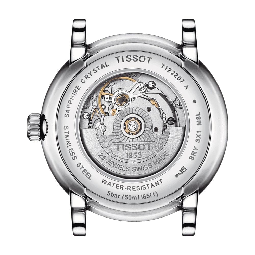 Buy Shop Tissot T Classic Carson Premium Silver Dial Silver Steel Strap Watch for Women - T122.207.11.031.00 USA Online