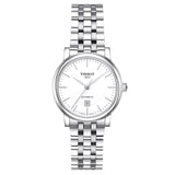 Buy Shop Tissot T Classic Carson Premium Silver Dial Silver Steel Strap Watch for Women - T122.207.11.031.00 USA Online