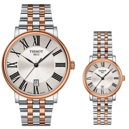 Buy Shop Tissot T Classic Carson Premium Silver Dial Two Tone Steel Strap Watch For Men - T122.410.22.033.00 USA Online