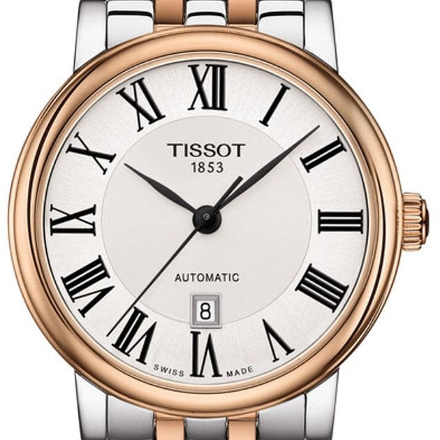 Buy Shop Tissot T Classic Carson Premium Silver Dial Two Tone Steel Strap Watch For Men - T122.410.22.033.00 USA Online
