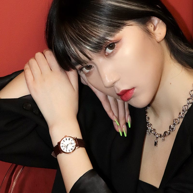 Buy Shop Tissot T Classic Carson Premium White Dial Brown Leather Strap Watch for Women - T122.207.36.033.00 USA Online