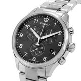 Buy Shop Tissot T Classic Chrono XL Black Dial Silver Steel Strap Watch For Men - T116.617.11.057.01 USA Online