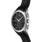 Buy Shop Tissot T Classic Couturier Chronograph Black Dial Black Leather Strap Watch For Men - T035.617.16.051.00 USA Online