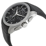 Buy Shop Tissot T Classic Couturier Chronograph Black Dial Black Leather Strap Watch For Men - T035.617.16.051.00 USA Online