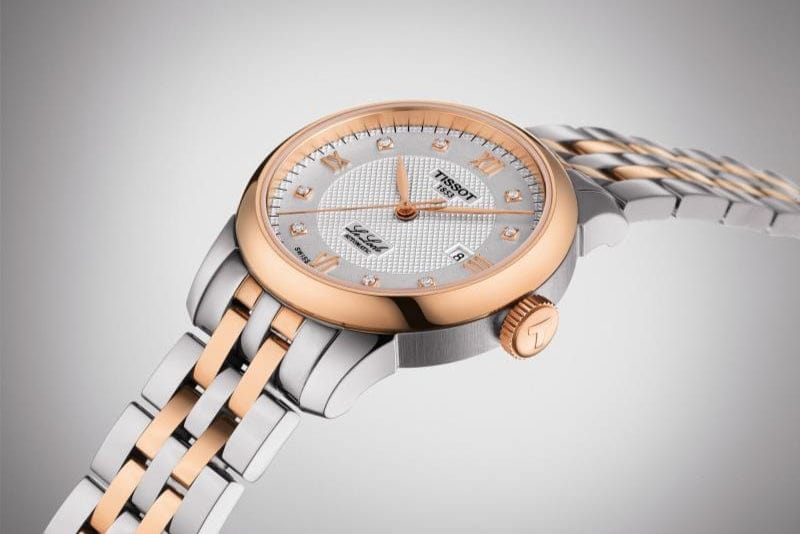 Buy Shop Tissot T Classic Le Locle Automatic Lady Silver Dial Two Tone Steel Strap Watch For Women - T006.207.22.036.00 USA Online