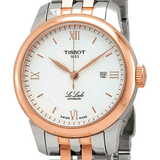 Buy Shop Tissot T Classic Le Locle Automatic Lady Silver Dial Two Tone Steel Strap Watch For Women - T006.207.22.036.00 USA Online
