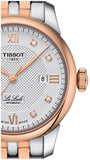 Buy Shop Tissot T Classic Le Locle Automatic Lady Silver Dial Two Tone Steel Strap Watch For Women - T006.207.22.036.00 USA Online