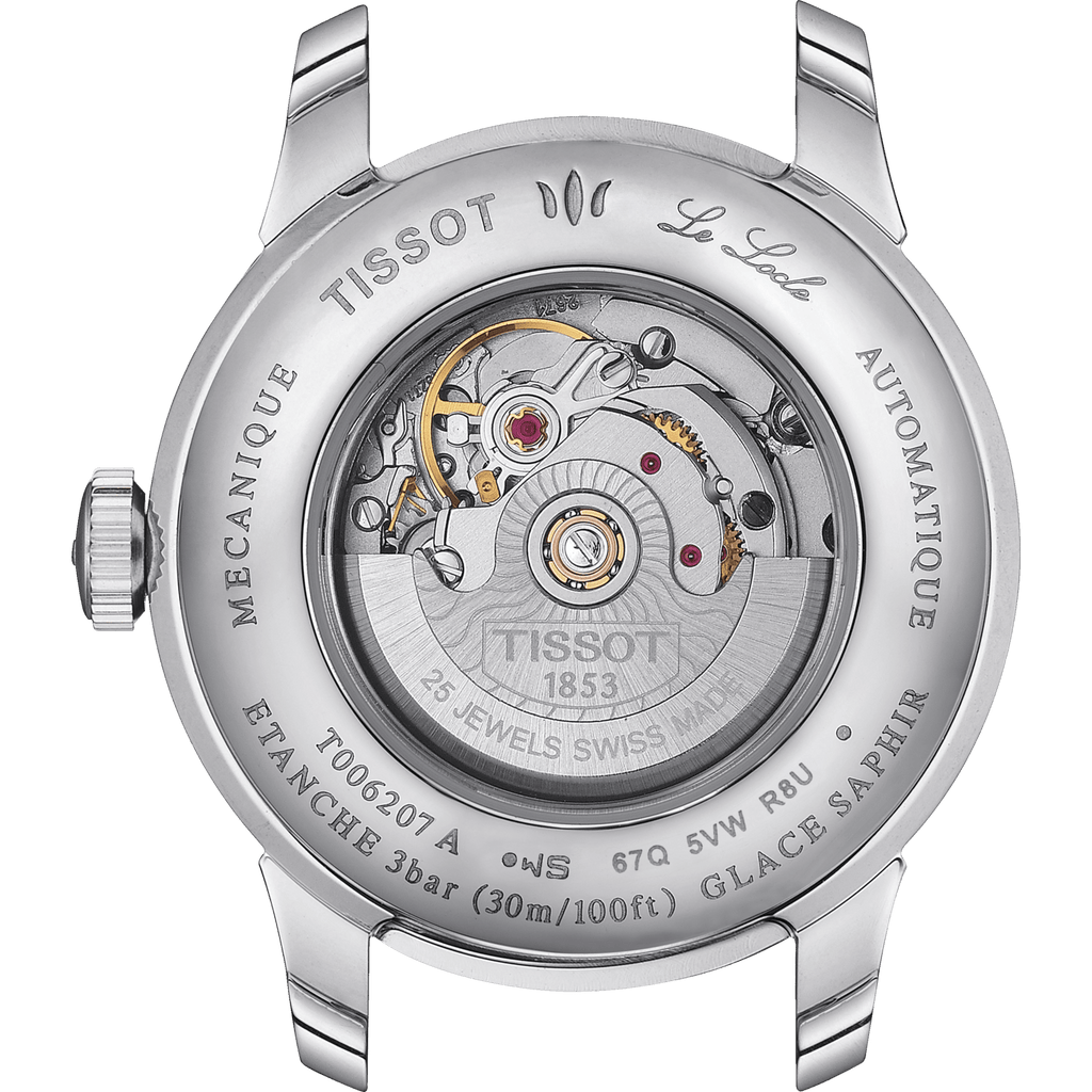 Buy Shop Tissot T Classic Le Locle Automatic Silver Dial Two Tone Steel Strap Watch For Women - T006.207.22.038.00 USA Online