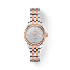 Buy Shop Tissot T Classic Le Locle Automatic Silver Dial Two Tone Steel Strap Watch For Women - T006.207.22.038.00 USA Online