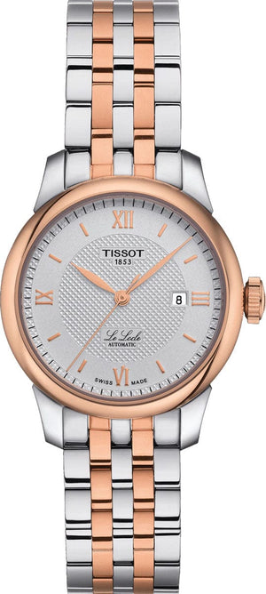 Buy Shop Tissot T Classic Le Locle Automatic Silver Dial Two Tone Steel Strap Watch For Women - T006.207.22.038.00 USA Online