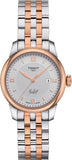 Buy Shop Tissot T Classic Le Locle Automatic Silver Dial Two Tone Steel Strap Watch For Women - T006.207.22.038.00 USA Online