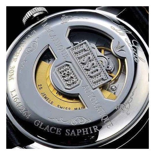 Buy Shop Tissot T Classic Le Locle Powermatic 80 Black Dial Silver Steel Strap Watch For Women - T41.1.483.53 USA Online