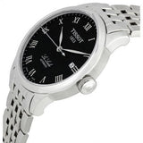 Buy Shop Tissot T Classic Le Locle Powermatic 80 Black Dial Silver Steel Strap Watch For Women - T41.1.483.53 USA Online
