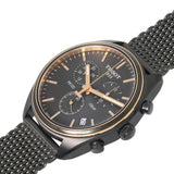 Buy Shop Tissot T Classic PR 100 Chronograph Anthracite Black Dial Black Mesh Bracelet Watch For Men - T101.417.23.061.00 USA Online