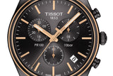 Buy Shop Tissot T Classic PR 100 Chronograph Anthracite Black Dial Black Mesh Bracelet Watch For Men - T101.417.23.061.00 USA Online