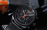 Buy Shop Tissot T Classic PR 100 Chronograph Black Dial Black Mesh Bracelet Watch For Men - T101.417.33.051.00 USA Online