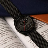 Buy Shop Tissot T Classic PR 100 Chronograph Black Dial Black Mesh Bracelet Watch For Men - T101.417.33.051.00 USA Online