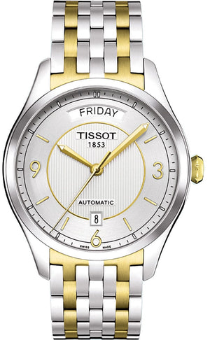 Buy Shop Tissot T Classic T One Automatic Silver Dial Two Tone Steel Strap Watch For Men - T038.430.22.037.00 USA Online