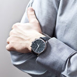 Buy Shop Tissot T Classic Tradition Chronograph Black Dial Black Leather Strap Watch For Men - T063.617.16.057.00 USA Online