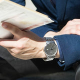 Buy Shop Tissot T Classic Tradition Grey Dial Silver Steel Strap Watch For Men - T063.610.11.067.00 USA Online