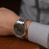 Buy Shop Tissot T Classic Tradition Grey Dial Silver Steel Strap Watch For Men - T063.610.11.067.00 USA Online