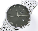 Buy Shop Tissot T Classic Tradition Grey Dial Silver Steel Strap Watch For Men - T063.610.11.067.00 USA Online