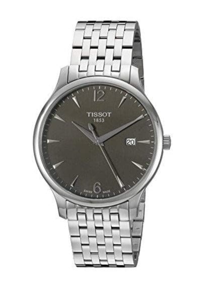 Buy Shop Tissot T Classic Tradition Grey Dial Silver Steel Strap Watch For Men - T063.610.11.067.00 USA Online
