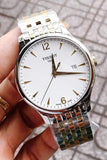 Buy Shop Tissot T Classic Tradition White Dial Two Tone Mesh Bracelet Watch For Men - T063.610.22.037.00 USA Online