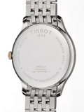 Buy Shop Tissot T Classic Tradition White Dial Two Tone Mesh Bracelet Watch For Men - T063.610.22.037.01 USA Online