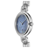 Buy Shop Tissot T Lady Flamingo Mother of Pearl Blue Dial Silver Steel Strap Watch For Women - T094.210.11.121.00 USA Online