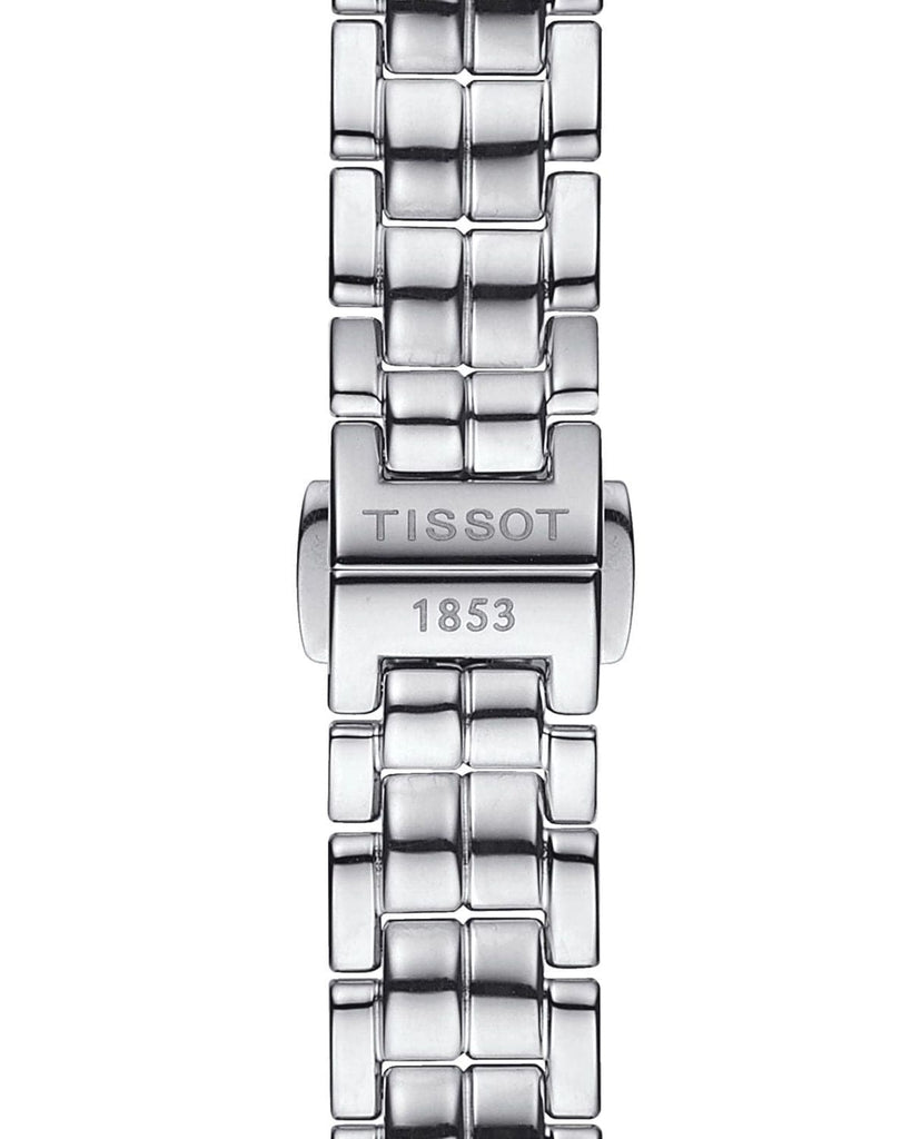 Buy Shop Tissot T Lady Flamingo Mother of Pearl White Dial Silver Steel Strap Watch For Women - T094.210.11.111.00 USA Online